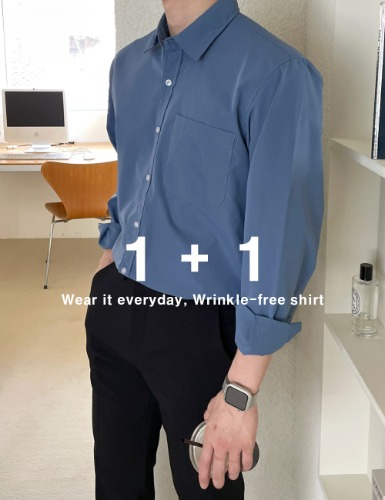 [15color] 1+1 에브리데이 컬러 셔츠